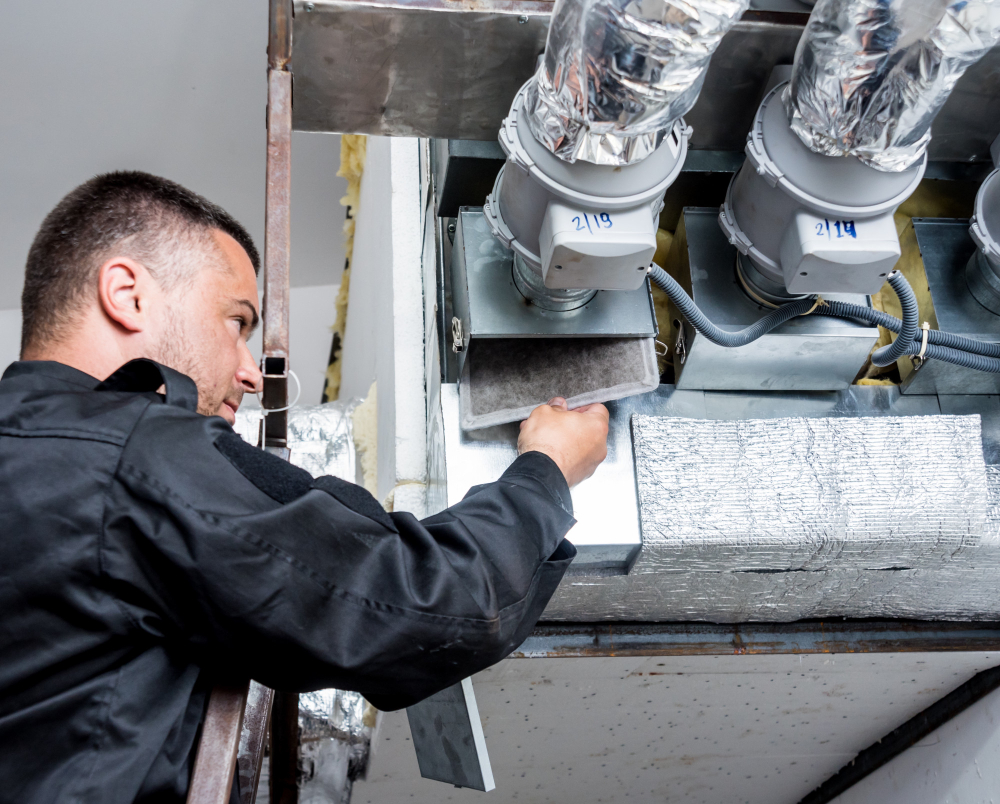 HVAC duct cleaning